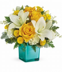 Teleflora's Golden Laughter Bouquet from Victor Mathis Florist in Louisville, KY
